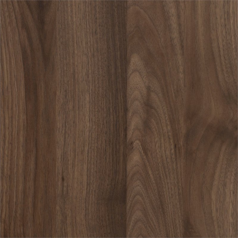 South Shore Holland Full Queen Platform Bed in Natural Walnut