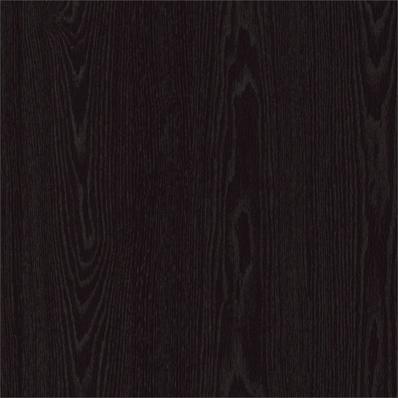 South Shore Holland Full Queen Platform Bed in Black Oak