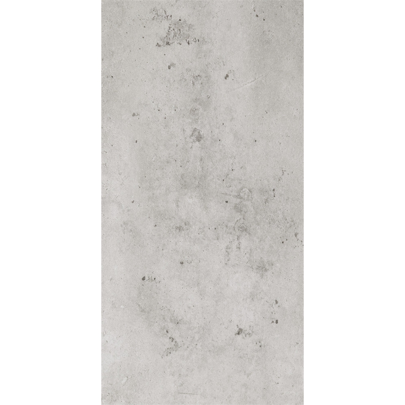 South Shore City Life Faux Concrete Square End Table in Gray and Black