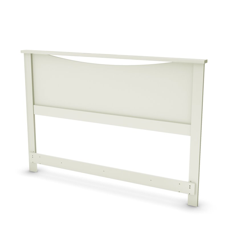 South Shore Step One Full//Queen Headboard 54//60/'/' Pure White
