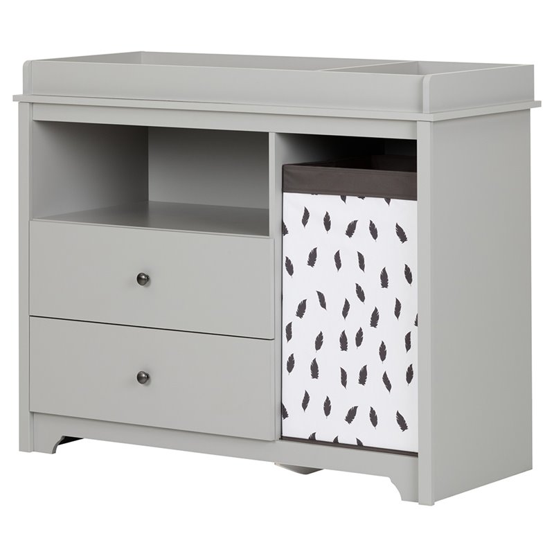 South S Vito Baby Changing Table In Soft Gray 10543