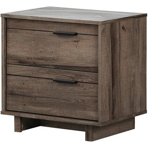south shore fynn 2 drawer nightstand