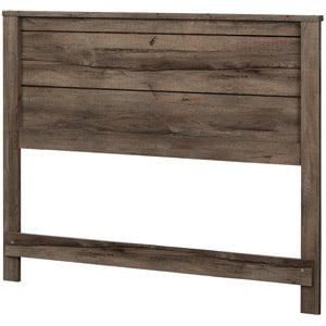 south shore fynn full panel headboard in fall oak