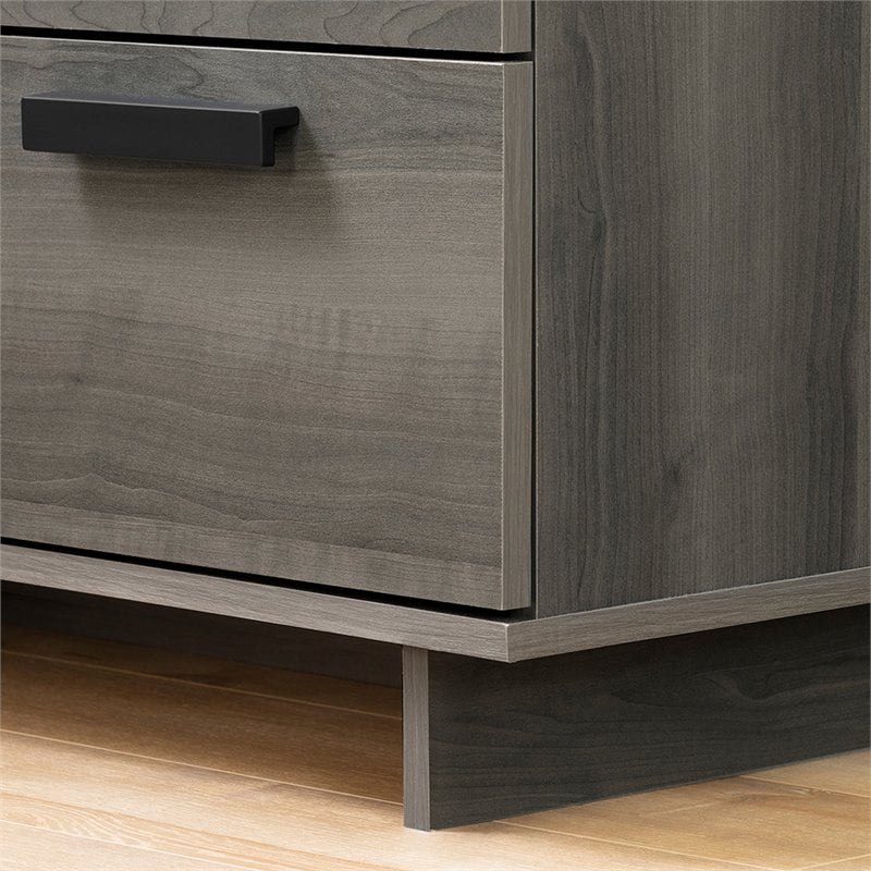 South Shore Cavalleri 6 Drawer Dresser in Gray Maple