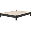 South Shore Step One Essential Queen Platform Bed in Gray Oak