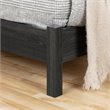 South Shore Step One Essential Queen Platform Bed in Gray Oak