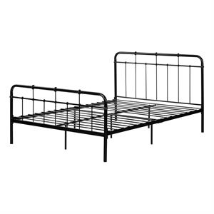 versa metal complete bed -full-black-south shore