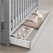 Cookie Crib with Drawer -Soft Gray-South Shore