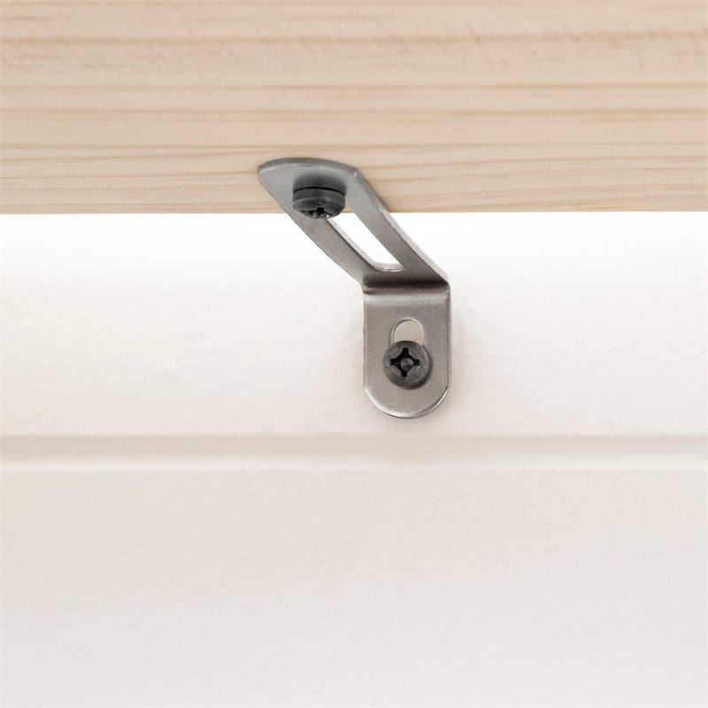 Sweedi Teepee Shelving Unit-Natural Cotton and Pine-South Shore