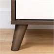 Yodi 2-Drawer Nightstand-Natural Walnut and Pure White-South Shore