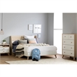 Yodi 5-Drawer Chest-Soft Elm and Pure White-South Shore