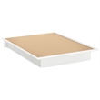 South Shore Newbury Contemporary Wooden Full Platform Bed in Pure White
