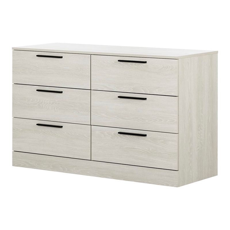 Step One Essential 6-Drawer Dresser-Winter Oak-South Shore