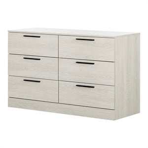 Step One Essential 6-Drawer Dresser-Winter Oak-South Shore