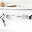 Crea Craft Table with Hutch-Pure White-South Shore