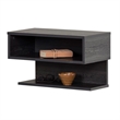 Sazena Floating Nightstand-Gray Oak-South Shore