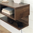 Sazena Floating Nightstand-Natural Walnut-South Shore