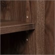 Hype Buffet with Storage-Natural Walnut and Faux Carrara Marble-South Shore