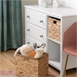 Balka 3-Drawer Dresser with Baskets-Pure White-South Shore