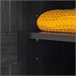 South Shore Acapella Engineered Wood Wardrobe Armoire in Gray Oak