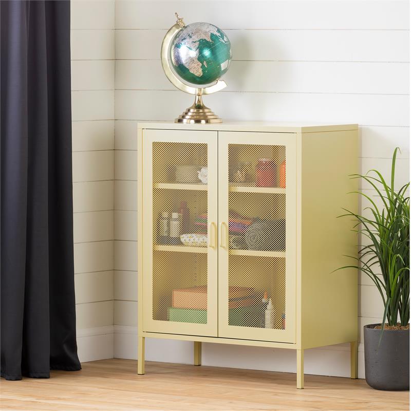 Crea Craft Table with Hutch-Pure White-South Shore