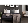 South Shore Vito Platform Bed in Black