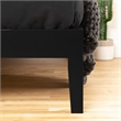 South Shore Vito Platform Bed in Black