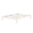 South Shore Vito Queen Platform Bed in White