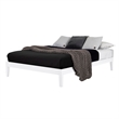 South Shore Vito Queen Platform Bed in White