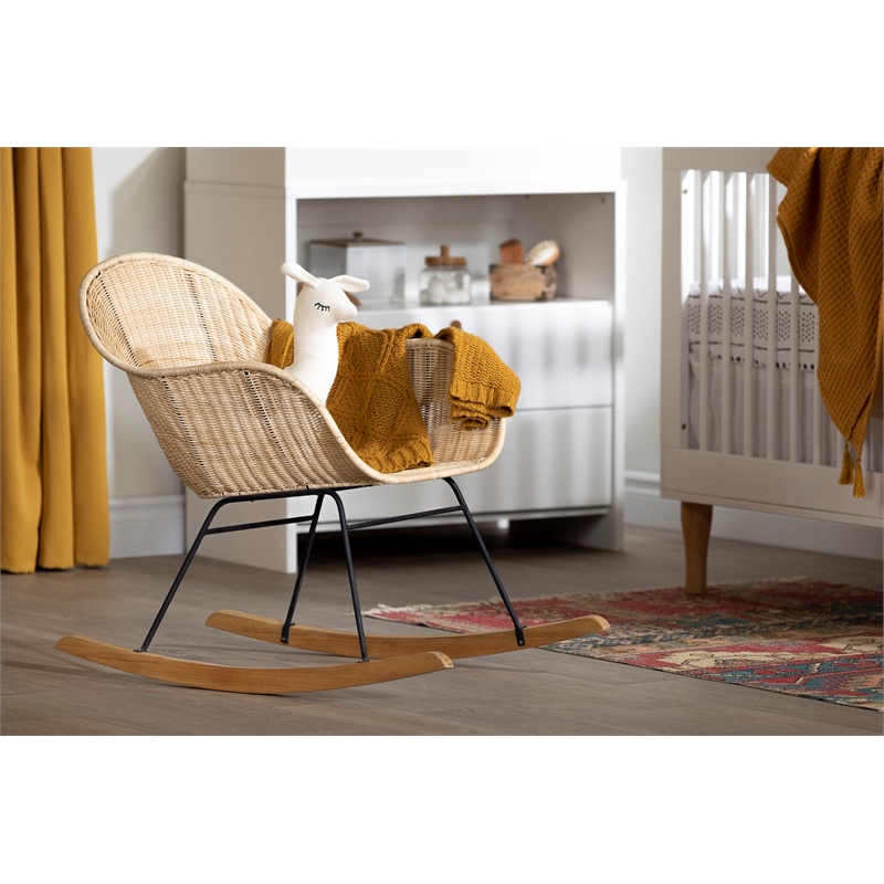 Balka Rocking chair-Rattan-South Shore