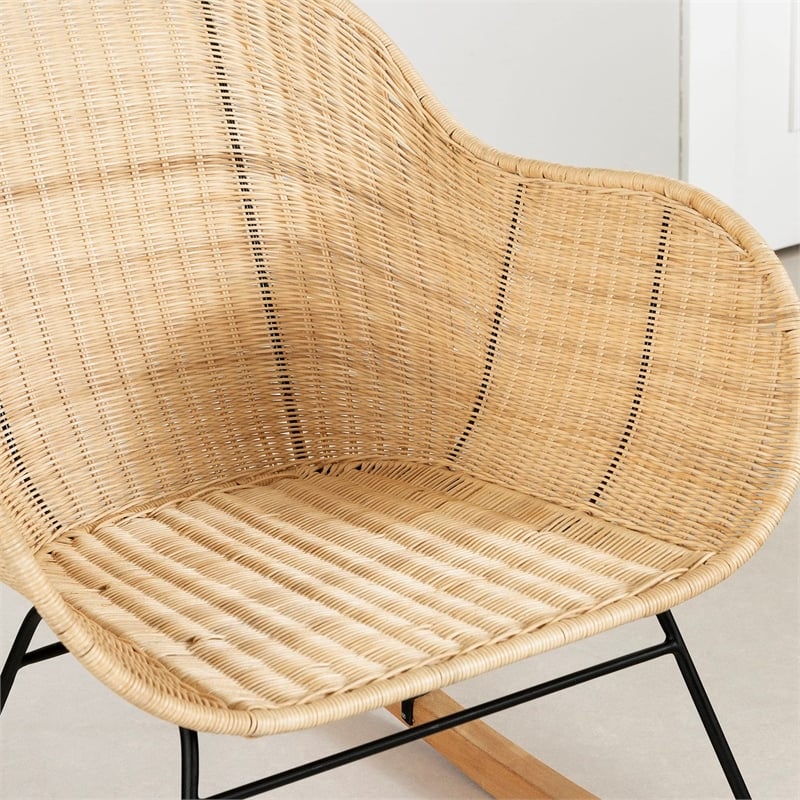 Balka Rocking chair-Rattan-South Shore