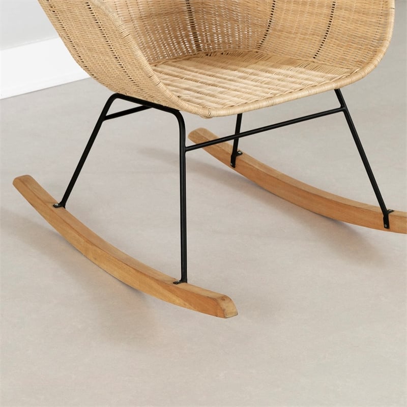 Balka Rocking chair-Rattan-South Shore