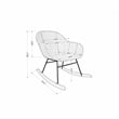 Balka Rocking chair-Rattan-South Shore