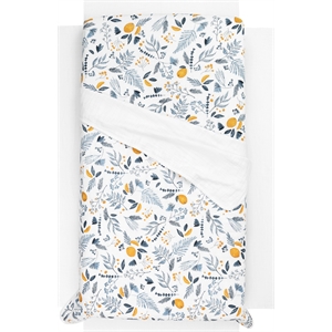 dreamit 3-piece muslin baby bedding set-blue-south shore