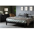 South Shore Vito Platform Bed in Black