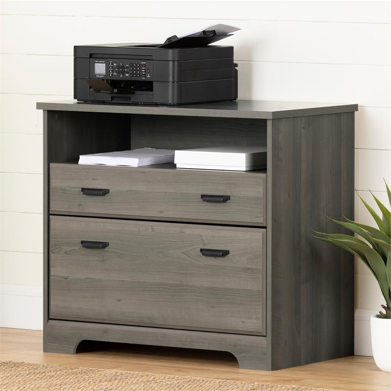 Versa 2-Drawer File Cabinet-Gray Maple-South Shore - 13101