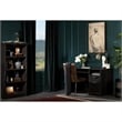 Gascony 4-Shelf Bookcase-Rubbed Black-South Shore