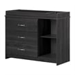 Tassio Changing Table-Gray Oak-South Shore