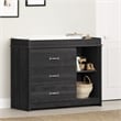 Tassio Changing Table-Gray Oak-South Shore