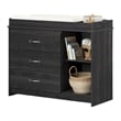 Tassio Changing Table-Gray Oak-South Shore