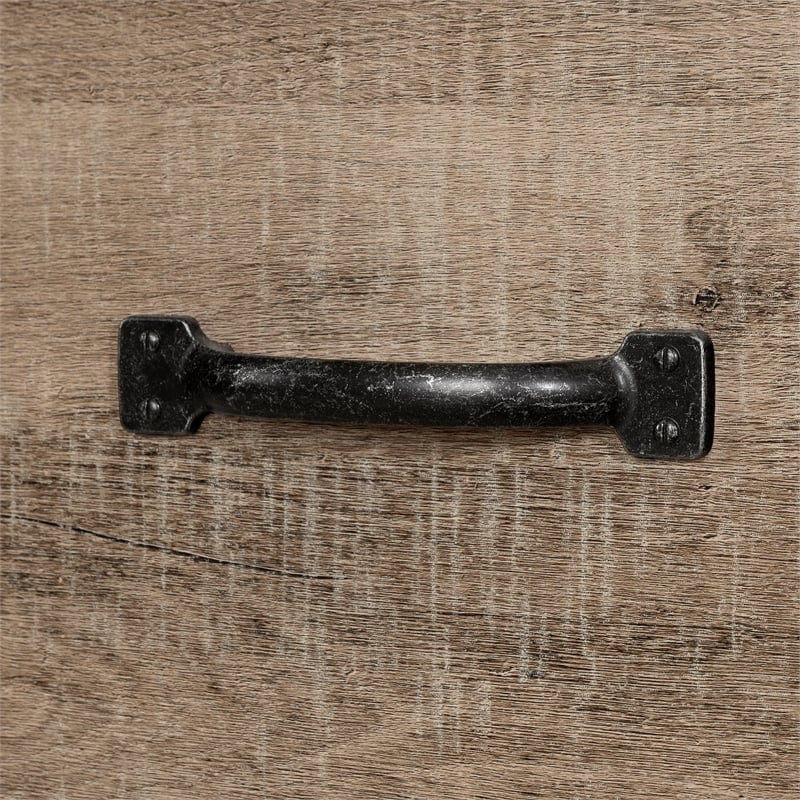 Tassio Changing Table-Weathered Oak-South Shore