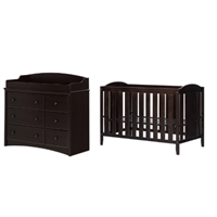 South Shore 12547 Angel Changing Table 6-Drawers-Weathered Oak
