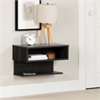 Fusion Floating Nightstand Gray Oak South Shore