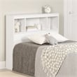 Summertime Bookcase Headboard Pure White South Shore