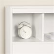 Summertime Bookcase Headboard Pure White South Shore