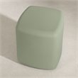 South Shore Sweedi Polyethylene Resin Nightstand in Sage Green
