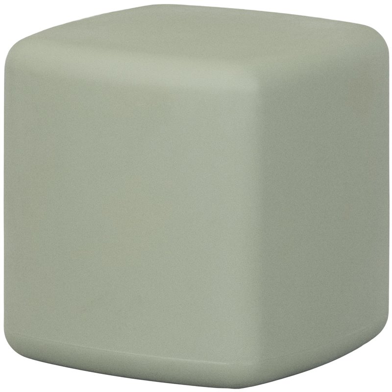 South Shore Sweedi Polyethylene Resin Nightstand in Sage Green