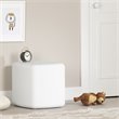 South Shore Sweedi Polyethylene Resin Kids Nightstand in White