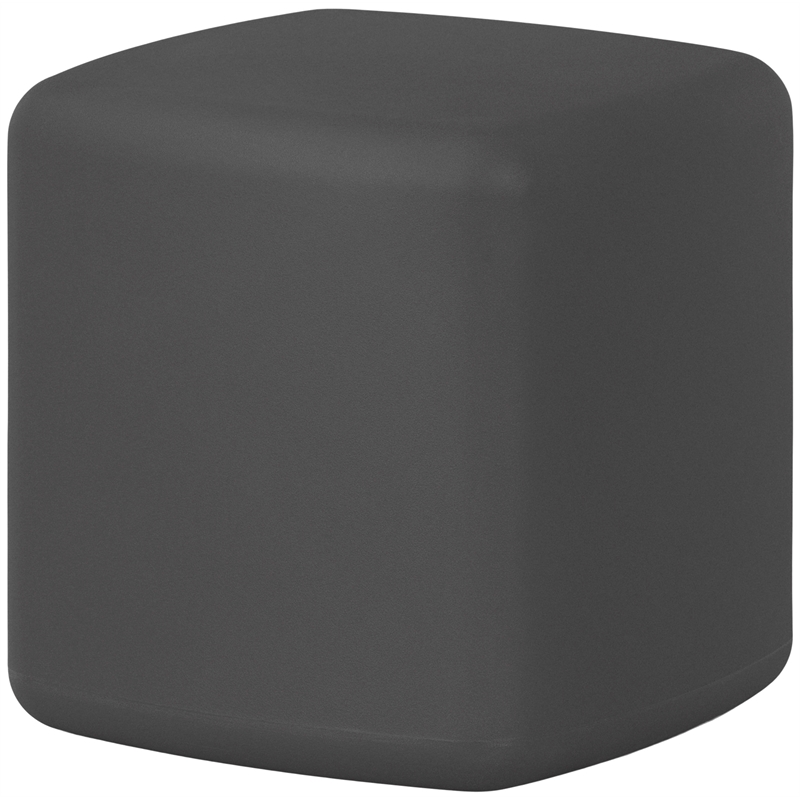 South Shore Sweedi Polyethylene Resin Multi-Purpose Kids Table/Stool Dark Gray