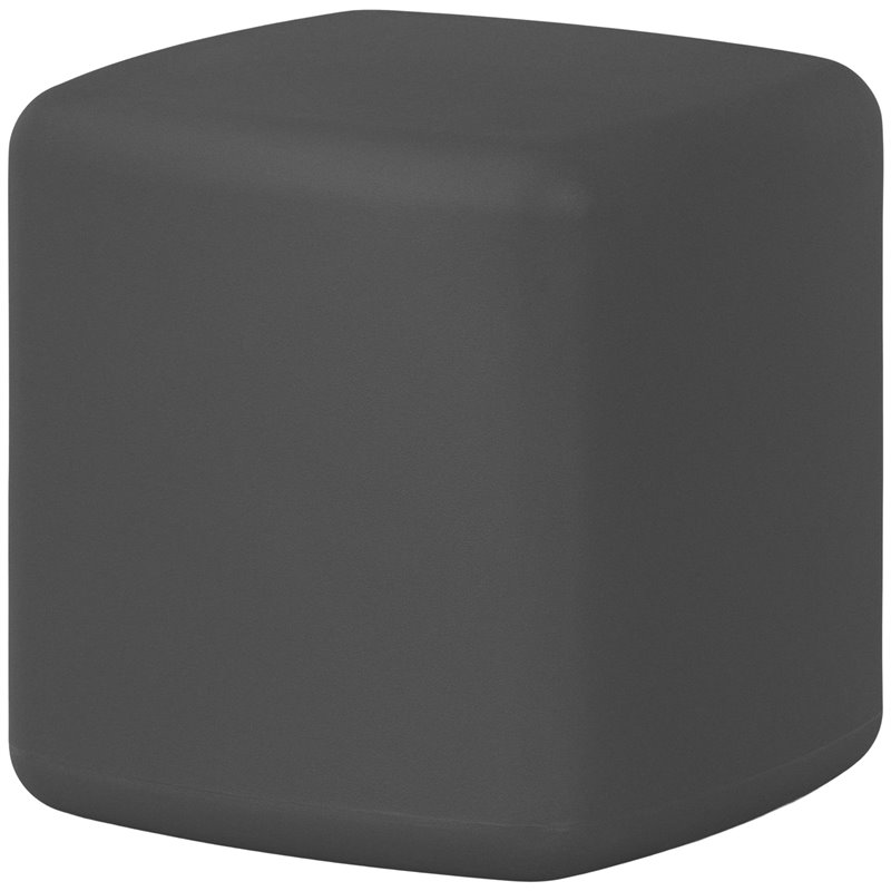 South Shore Sweedi Polyethylene Resin Multi-Purpose Kids Table/Stool Dark Gray